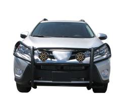 Black Horse Off Road - Black Horse 17A093902MA-PLB Black Grille Guard w/LED for 06-18 Toyota RAV4 - Image 2