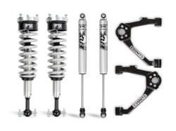 Cognito Motorsports Truck - Cognito 210-P0957 3" Leveling Kit w/Fox Shocks for 07-18 GM 1500 Cast Steel CA's - Image 1