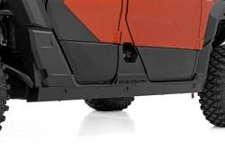 Rough Country Suspension Systems - Rough Country Tubular Rock Sliders Black for Polaris Xpedition ADV 5 93201 - Image 3