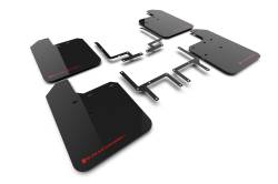 Rally Armor - Rally Armor MF124-UR-BLK-RD Black Mud Flap/Red Logo - Image 1