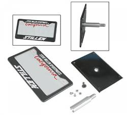 Stillen - Stillen 105460 Front Bumper License Plate Relocator for 04-08 G35 350Z Sentra - Image 1