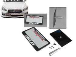 Stillen - Stillen 105510 Front License Plate Bracket Kit for 14-17 Infiniti Q50 - Image 1