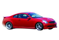 Stillen - Stillen 103611 Unpainted Front Lip Spoiler for 03-07 Infiniti G35 Coupe - Image 6