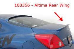 Stillen - Stillen 108356 Rear Deck Wing Unpainted for 08-12 Nissan Altima Coupe - Image 2