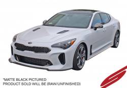 Stillen - Stillen KB26001 Front Splitter Unpainted for 18-22 Kia Stinger AWD/RWD - Image 3
