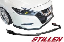 Stillen - Stillen KB12841 Front Lip Splitter Matte Black for 16-18 Nissan Maxima - Image 4