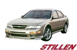 Stillen - Stillen 108211 Front Lip Spoiler Unpainted for 97-99 Nissan Maxima - Image 2