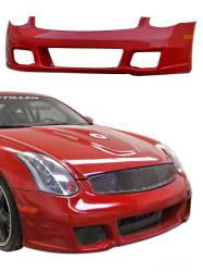 Stillen - Stillen 1036009 Unpainted Front Bumper Fascia for 03-07 Infiniti G35 Coupe - Image 1