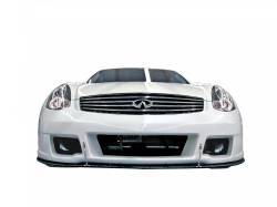Stillen - Stillen 1036009 Unpainted Front Bumper Fascia for 03-07 Infiniti G35 Coupe - Image 4