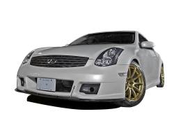 Stillen - Stillen 1036009 Unpainted Front Bumper Fascia for 03-07 Infiniti G35 Coupe - Image 6