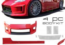 Stillen - Stillen KB11120KT1 Unpainted 4Pc Body Kit for 09-20 Nissan 370Z Z34 - Image 2