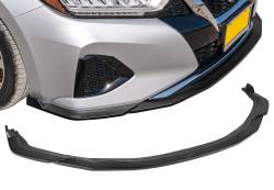 Stillen - Stillen KB12845MB Front Lip Splitter Matte Black for 19-22 Nissan Maxima - Image 1