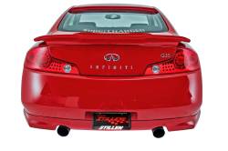 Stillen - Stillen 1036050MB Rear Roof Spoiler Matte Black for 03-07 Infiniti G35 Coupe - Image 6