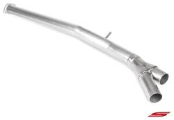 Stillen - Stillen 504450 SS Cat Back Exhaust Carbon Fiber Tips for 16-21 Infiniti Q50 3.0t - Image 10