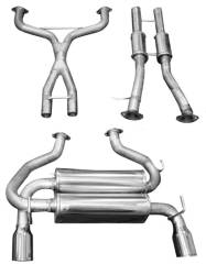 Stillen - Stillen 504350D SS Exhaust Systems for 03-09 Nissan 350Z Z33 - Image 2