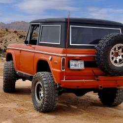 Rock Slide Engineering - Rock Slide BD-SS-300-B1GD Driver Side 1st Gen Step Sliders for Ford Bronco - Image 5