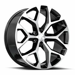 O.E. Revolution - O.E. Revolution Wheel G09 20x9 6x5.5 24mm Black/Machined G09-2095024BM-I - Image 1