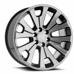 O.E. Revolution - O.E. Revolution Wheel G12 24x10 6x5.5 31mm Black/Machined G12-2410655+31BM - Image 1