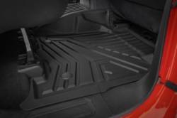 Rough Country Suspension Systems - Rough Country Front/Rear Floor Liners Black 21-25 Bronco 4DR FF-51602 - Image 3