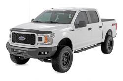 Rough Country Suspension Systems - Rough Country LED Backlit Running Boards Black F150/Super Duty Crew 55005 - Image 5