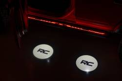 Rough Country Suspension Systems - Rough Country LED Backlit Running Boards Black 21-25 Ford Bronco 4DR 55008 - Image 5