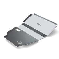 Asfir 4x4 - Asfir 4x4 542058 Jeep 3.0 3.7 4.7 Skid Plate - Image 3