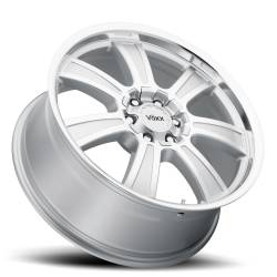 Voxx - Voxx D-106575 Turin 18x8.5 6-132/139.7 et39 CB93.2 Silver Machined Face & Lip - Image 2