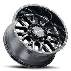 Voxx - Voxx D-123769 TM5 17x8.5 6-139.7 CB106.2 et0 Gloss Black Milled 2500lbs Load Rat - Image 2