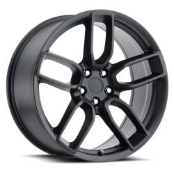 Voxx - Voxx D-62266 Widebody Hellcat 20x9 5-115 et20 CB71.5 Matte Black - Image 1