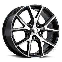 Voxx - Voxx D-66137 Lumi 20x9 5-114.3 et34 CB73.1 Gloss Black Machined Face - Image 1
