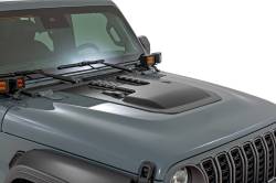 Rough Country Suspension Systems - Rough Country Cowl Hood Scoop-Matte Black for Jeep JL/JT HS60010 - Image 1