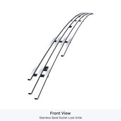 APS - APS Stainless Billet Bumper Grille-Polish for 19-24 Ram 1500 Rebel GR04FEB04S - Image 2