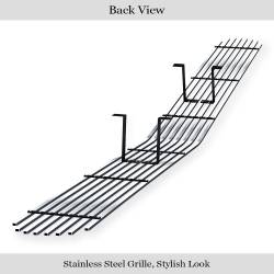 APS - APS Stainless Billet Grille-Polish for 15-23 Dodge Challenger GR04FFC37S - Image 3