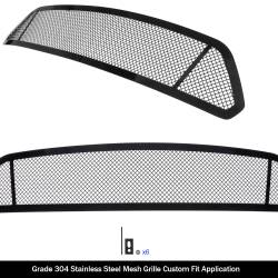 APS - APS Wire Mesh Grille Black 15-17 Ford Mustang GT GR06GFD04H - Image 2