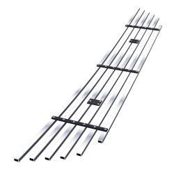 APS - APS Stainless Billet Bumper Grille-Polish for 15-23 Charger SXT GR04FFC46S - Image 3