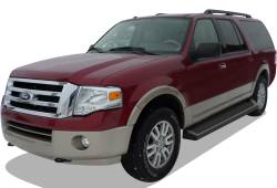 APS - APS iRunning Running Boards Black 07-17 Ford Expedition EL IB06RIB5B - Image 2