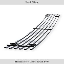 APS - APS Stainless Billet Bumper Grille-Polish for 09-14 Nissan Maxima GR14FEB25S - Image 3