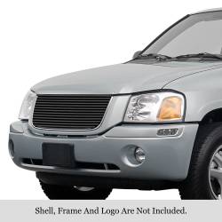 APS - APS Stainless Billet Grille Black 02-09 GMC Envoy GR07FEC30J - Image 1
