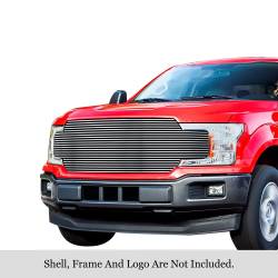 APS - APS Stainless Billet Grille-Polish 15-17 Ford F150 GR06HFD00S - Image 1