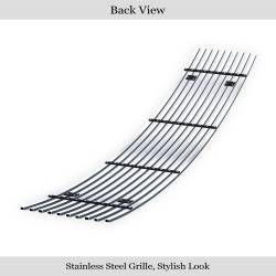 APS - APS Stainless Billet Bumper Grille-Polish for 06-07 Nissan 350Z GR14FED14S - Image 3