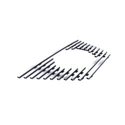 APS - APS Stainless Billet Grille-Polish for 09-10 Nissan Murano GR14FEE66S - Image 2