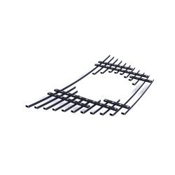 APS - APS Stainless Billet Grille-Polish for 09-10 Nissan Murano GR14FEE66S - Image 3