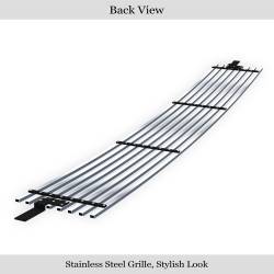 APS - APS Stainless Billet Bumper Grille-Polish for Toyota Pickup 4WD GR20HEA21S - Image 3