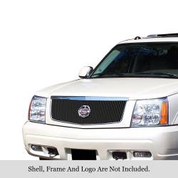 APS - APS Stainless Billet Grille Black 02-06 Cadillac Escalade/EXT GR01FEG70J - Image 1