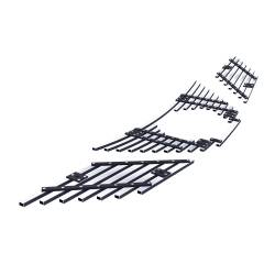 APS - APS Stainless Billet Grille-Polish for 14-16 Nissan Rogue GR14FEE71S - Image 3