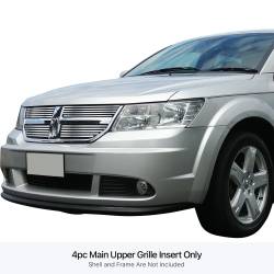 APS - APS Stainless Billet Grille-Polish for 11-20 Dodge Journey GR04FFH76S - Image 1