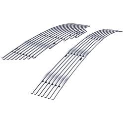 APS - APS Stainless Billet Grille-Polish for 07-09 Altima Sedan GR14HGG65S - Image 2