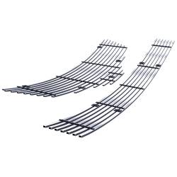 APS - APS Stainless Billet Grille-Polish for 07-09 Altima Sedan GR14HGG65S - Image 3