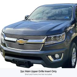 APS - APS Stainless Billet Grille-Polish 15-20 Chevrolet Colorado GR03FFC16S - Image 1
