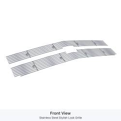 APS - APS Stainless Billet Grille-Polish 15-19 Silverado 2500/3500 GR03FFC18S - Image 2